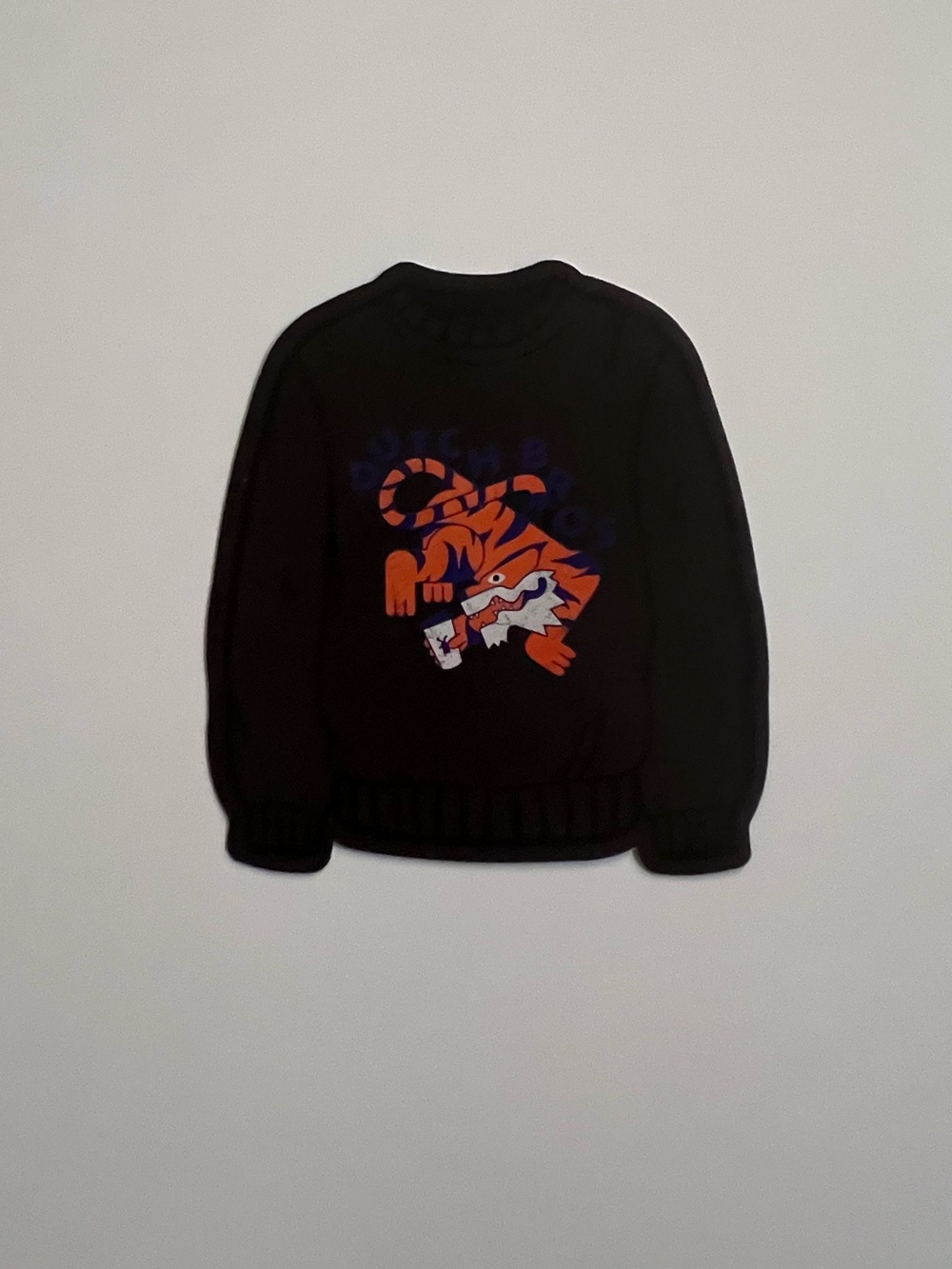 Dutch Bros Tiger Sweater Sticker